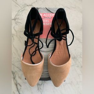 Jeffrey Campbell Enamored suede flat